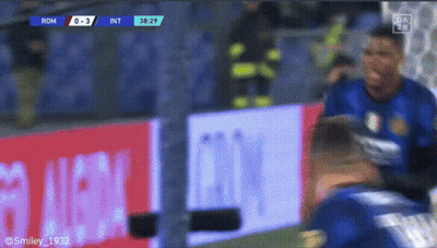 Soccer Game Rom Vs Int Score 0-3 GIF