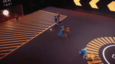 Soccer Game Score 0-0 GIF