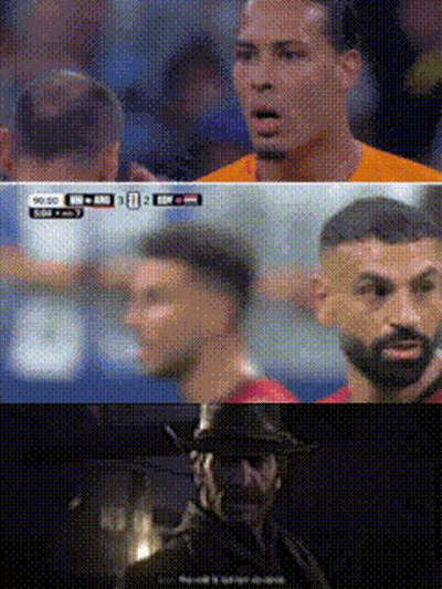 Soccer Game Score 0-1 GIF