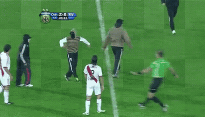 Soccer Game Score 2-0 GIF