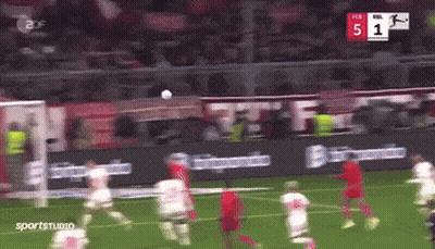 Soccer Game Score 5-1 GIF