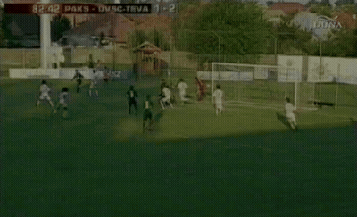 Soccer Game Score 82:45 GIF
