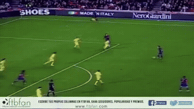 Soccer Game Sponsored By Nerogiardini Shoes GIF