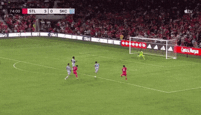 Soccer Game STL Vs SKC Score 3-0 GIF