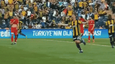 Soccer Game Turkey's Nin Diji Banner GIF