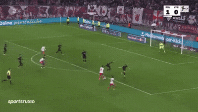Soccer Game Underway Score 20 GIF