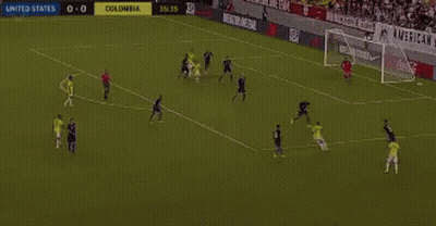 Soccer Game United States Vs Colombia GIF