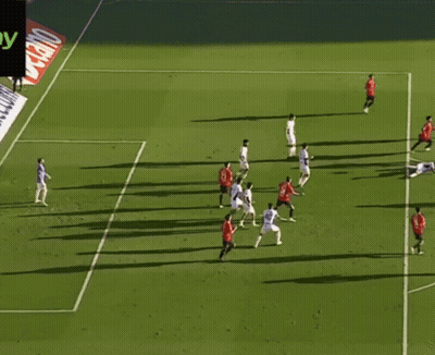Soccer Game With Banner Saying Qualitative GIF