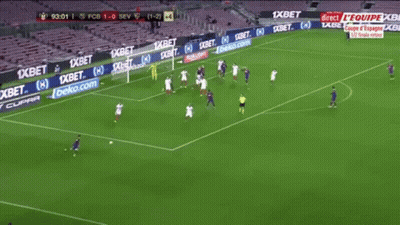 Soccer Game With Beko And 1Xbet Ads GIF