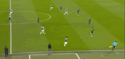 Soccer Game With Betting Ads GIF