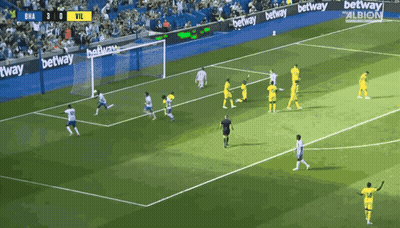 Soccer Game With Betting Ads In Background GIF