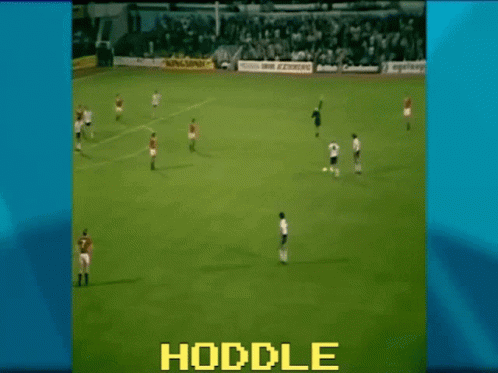 Soccer Game With Crowd And Hoddle GIF
