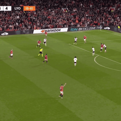 Soccer Game With Crowd Score 4-6 GIF