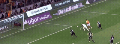 Soccer Game With Denizbank Ads GIF