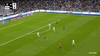 Soccer Game With Emirates Advertisement GIF