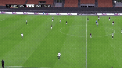 Soccer Game With FedEx Ads On Sidelines GIF