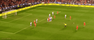 Soccer Game With Hertz Advertisement GIF