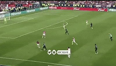 Soccer Game With Hisense And Bud Ads GIF