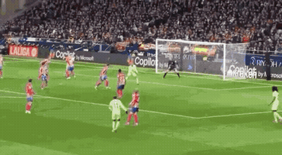 Soccer Game With LaLiga And Microsoft Ads GIF