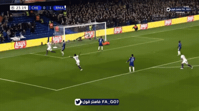Soccer Game With Lays Ads On Sidelines GIF