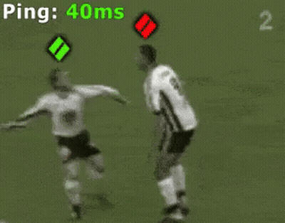Soccer Game With Ping 40Ms GIF