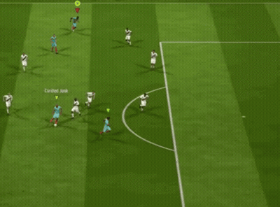 Soccer Game With Player Ginjo Turtle GIF