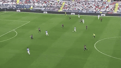 Soccer Game With Score 0-0 GIF