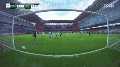 Soccer Game With Score 0-1 GIF