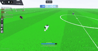 Soccer Game With Scoreboard 0-3 GIF