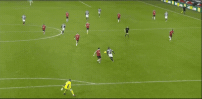 Soccer Game With Subway Advertisements GIF