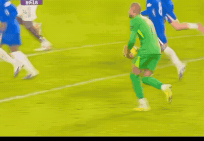Soccer Game With Time 9:18 GIF