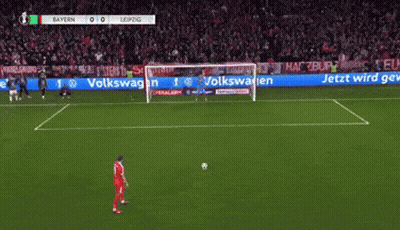 Soccer Game With Volkswagen Targobank Flyeralarm Ads GIF