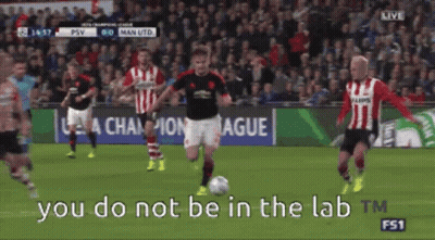 Soccer Game With You Do Not Be In The Lab GIF