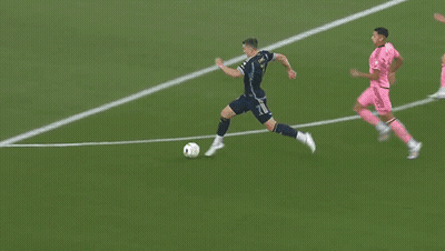 Soccer Goal With Bounty Advertisement GIF