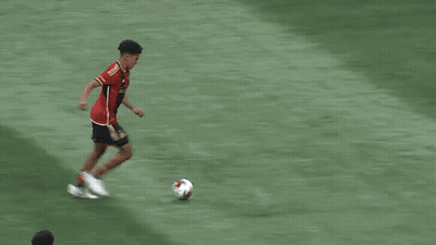 Soccer Goalie Diving Block Shot At Continental Ad GIF