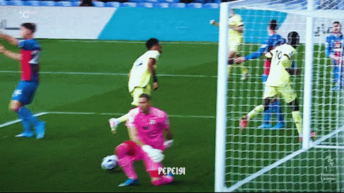 Soccer Goalie Number 191 GIF