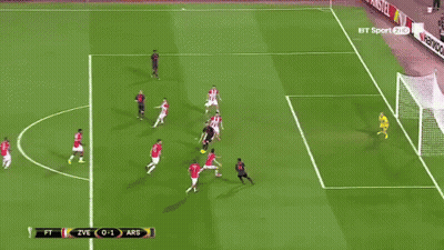 Soccer Goalie Number 82 GIF