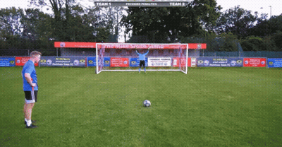 Soccer Goalie Scoreboard Team 1 And Team 2 GIF