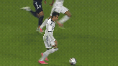 Soccer Goalie Watching Ball Into Goal GIF