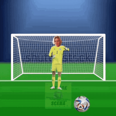 Soccer Goalkeeper Number 1 GIF