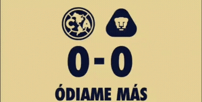 Soccer Logo With Pumas And 0-0 GIF