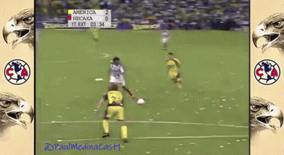 Soccer Match America Vs Necaxa GIF