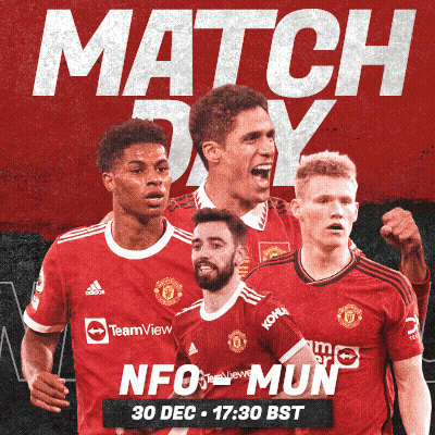 Soccer Match Poster Manchester United Vs Konami GIF