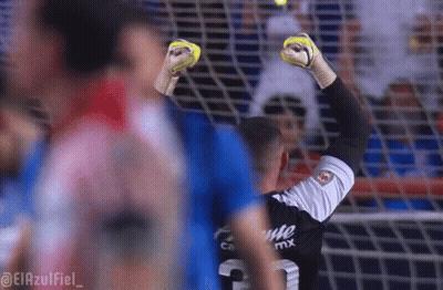 Soccer Match Santos Vs Cruz Azul GIF