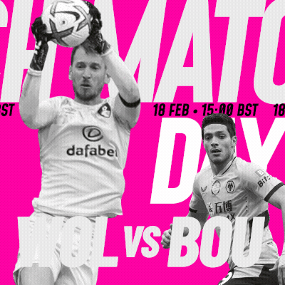 Soccer Match Wolves Vs Bournemouth GIF