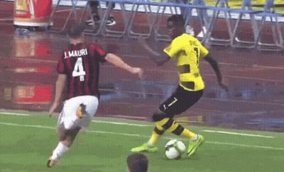 Soccer Player 17 Kicking Soccer Ball GIF