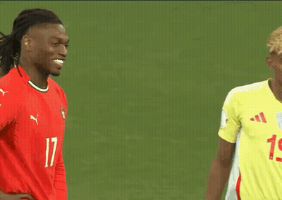 Soccer Player 19 Next To Player 17 GIF