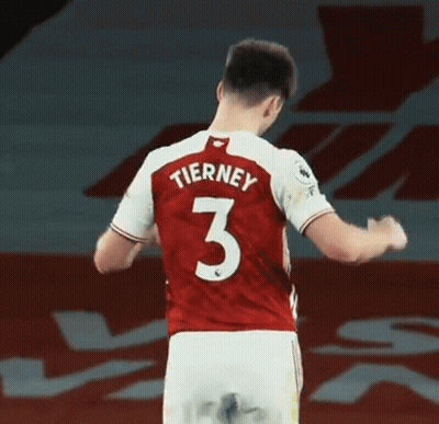 Soccer Player 3 Red White Jersey GIF