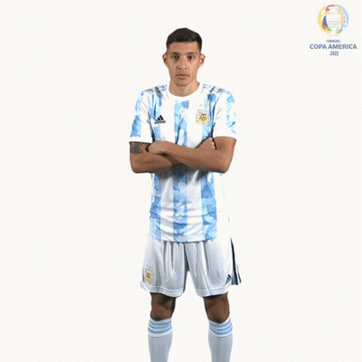 Soccer Player Arms Crossed Copa America 2021 GIF