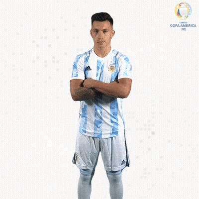 Soccer Player Arms Crossed Copa America GIF
